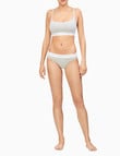 Calvin Klein Cotton Unlined Bralette, Grey Heather product photo View 04 S