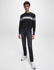 Calvin Klein 026 Slim Jean, Washed Black product photo View 03 S
