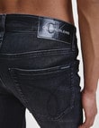 Calvin Klein 026 Slim Jean, Washed Black product photo View 02 S