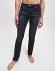 Calvin Klein 026 Slim Jean, Washed Black product photo View 05 S