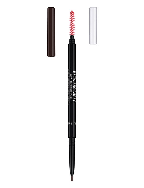 Rimmel Brow Micro Definer 2-In-1, Dark Brown product photo View 02 L