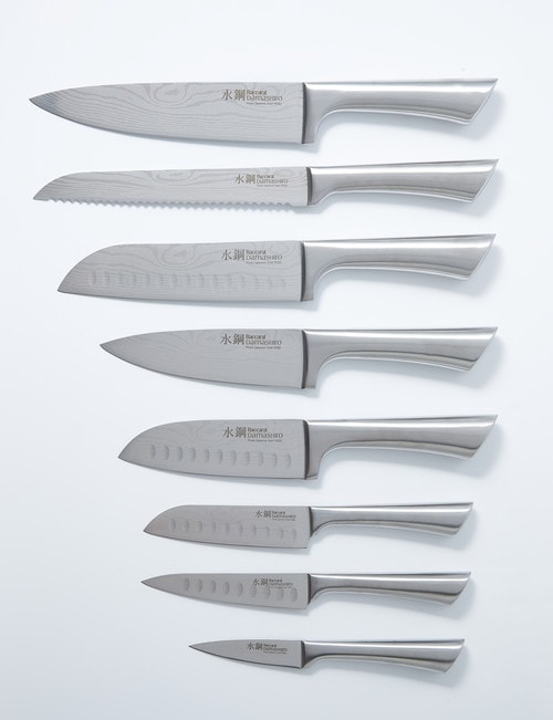 Baccarat Damashiro Knives & Knife Bock, Set of 9 product photo View 02 L