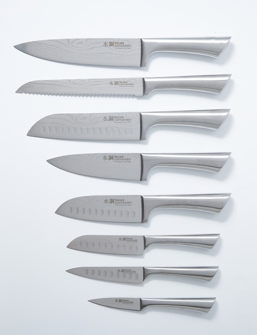 Baccarat Damashiro Knives & Knife Block, Set of 9 product photo View 02 L