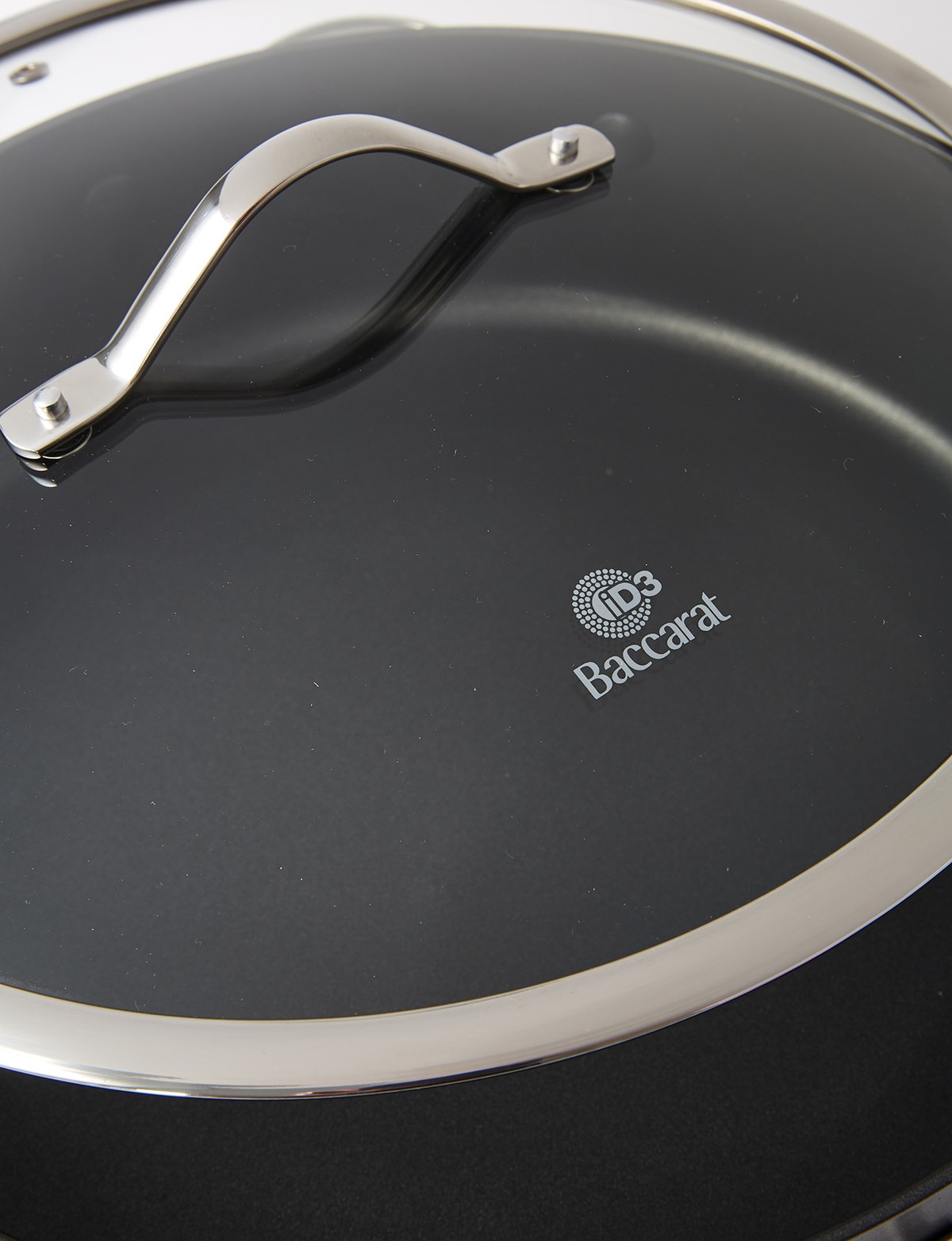 Baccarat ID3 Hard Anodised Saute Pan with Lid, 32cm Saucepans & Frypans
