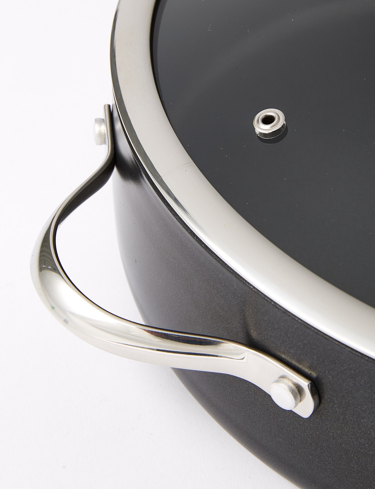 Baccarat ID3 Hard Anodised Saute Pan with Lid, 32cm Saucepans & Frypans