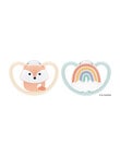 Nuk Space Silicone Soother, 2-Pack, 0-6m, Assorted product photo View 02 S