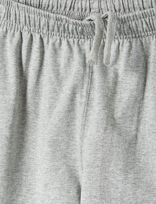 Champion Script Jersey Short, Grey, Size 10, Size 10 product photo View 02 L