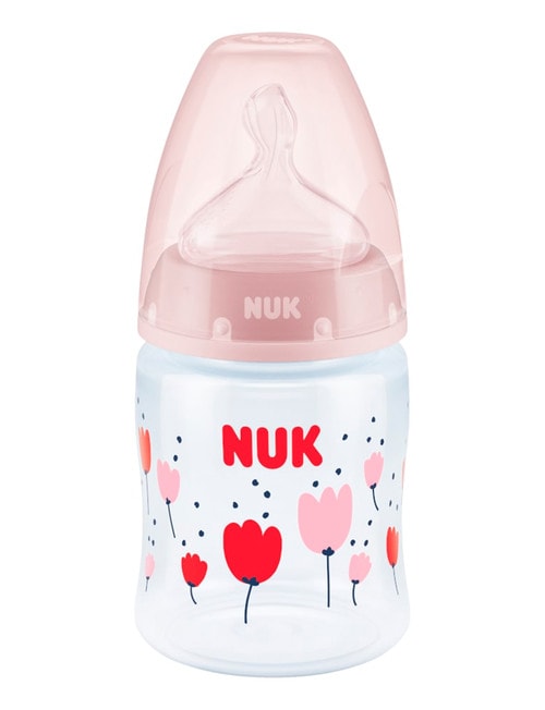 Nuk First Choice + BPA-Free Baby Bottle, 150ml, Assorted product photo View 04 L