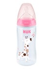 Nuk First Choice + BPA-Free Baby Bottle, 300ml, Assorted product photo View 03 S