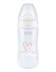 Nuk First Choice + BPA-Free Baby Bottle, 300ml, Assorted product photo View 04 S