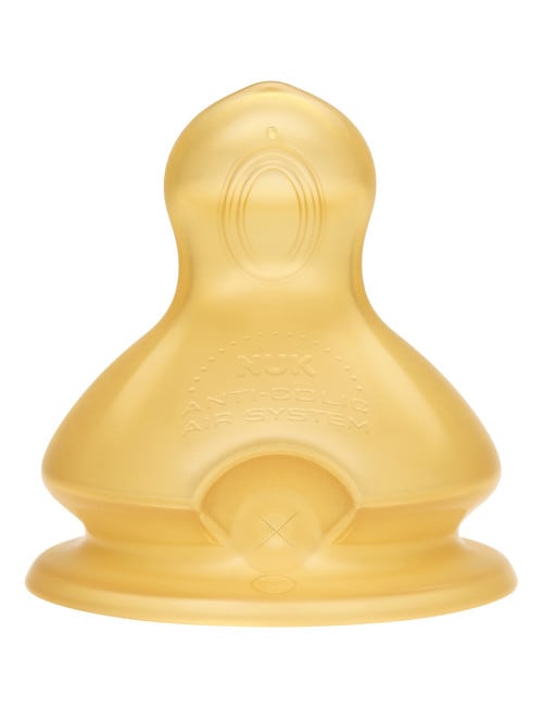 Nuk First Choice + Latex Teat, 2-Pack, 6-18m, Large Hole product photo