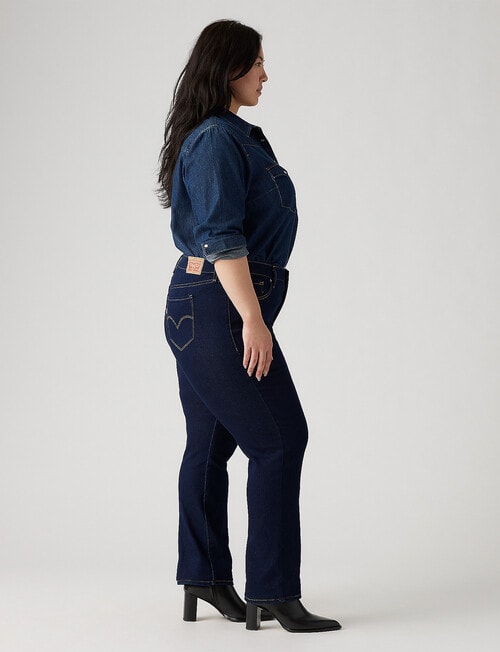 Levis Plus 314 Shaping Straight Jean, Darkest Sky product photo View 03 L