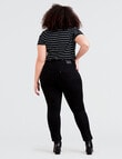 Levis Plus 311 Shaping Skinny Soft Black product photo View 02 S