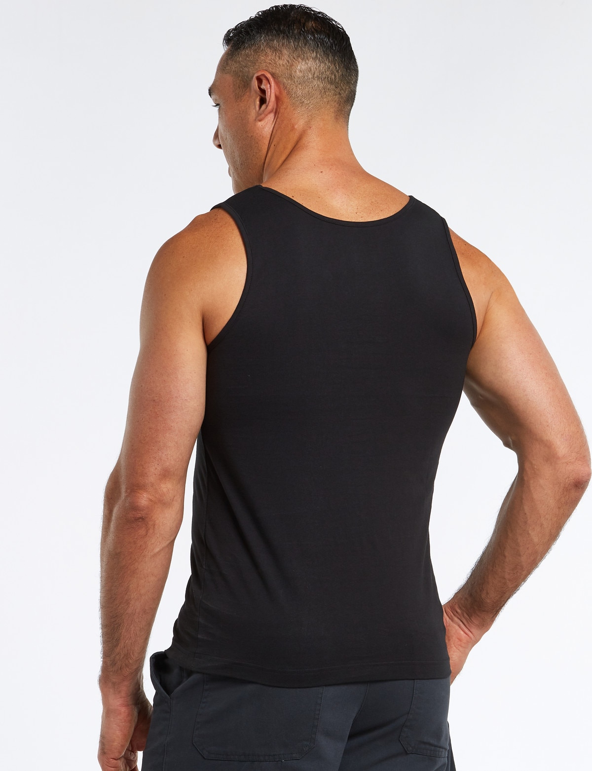 Chisel Ultimate Singlet, Black - T-shirts, Singlets & Polos