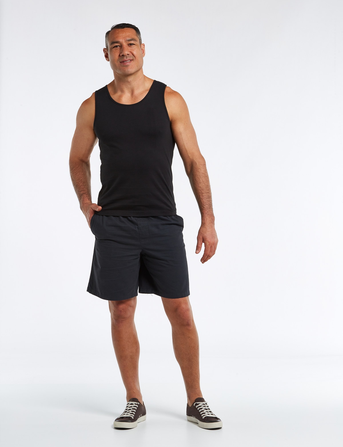 Chisel Ultimate Singlet, Black - T-shirts, Singlets & Polos