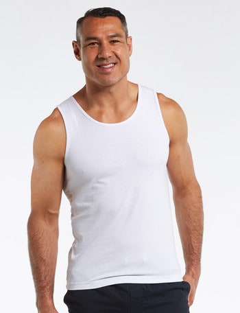 Chisel Ultimate Singlet, White product photo