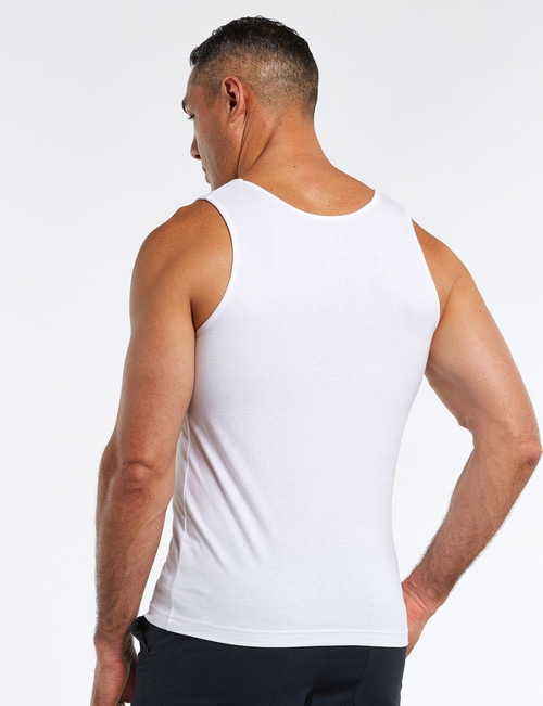 Chisel Ultimate Singlet, White product photo View 02 L