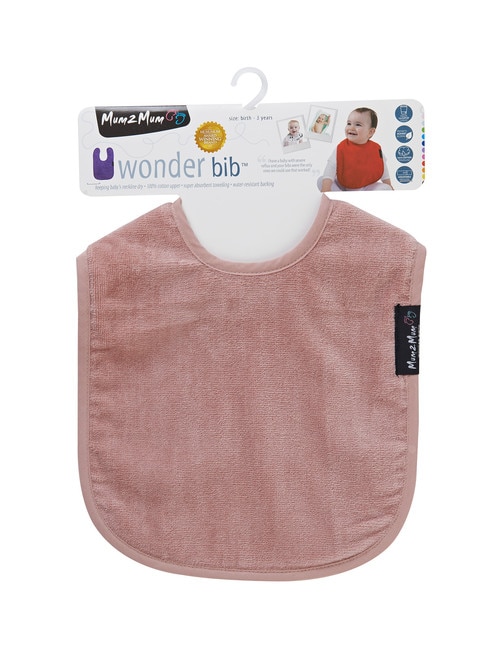 Mum 2 Mum Wonder Bib, Dusky Pink product photo