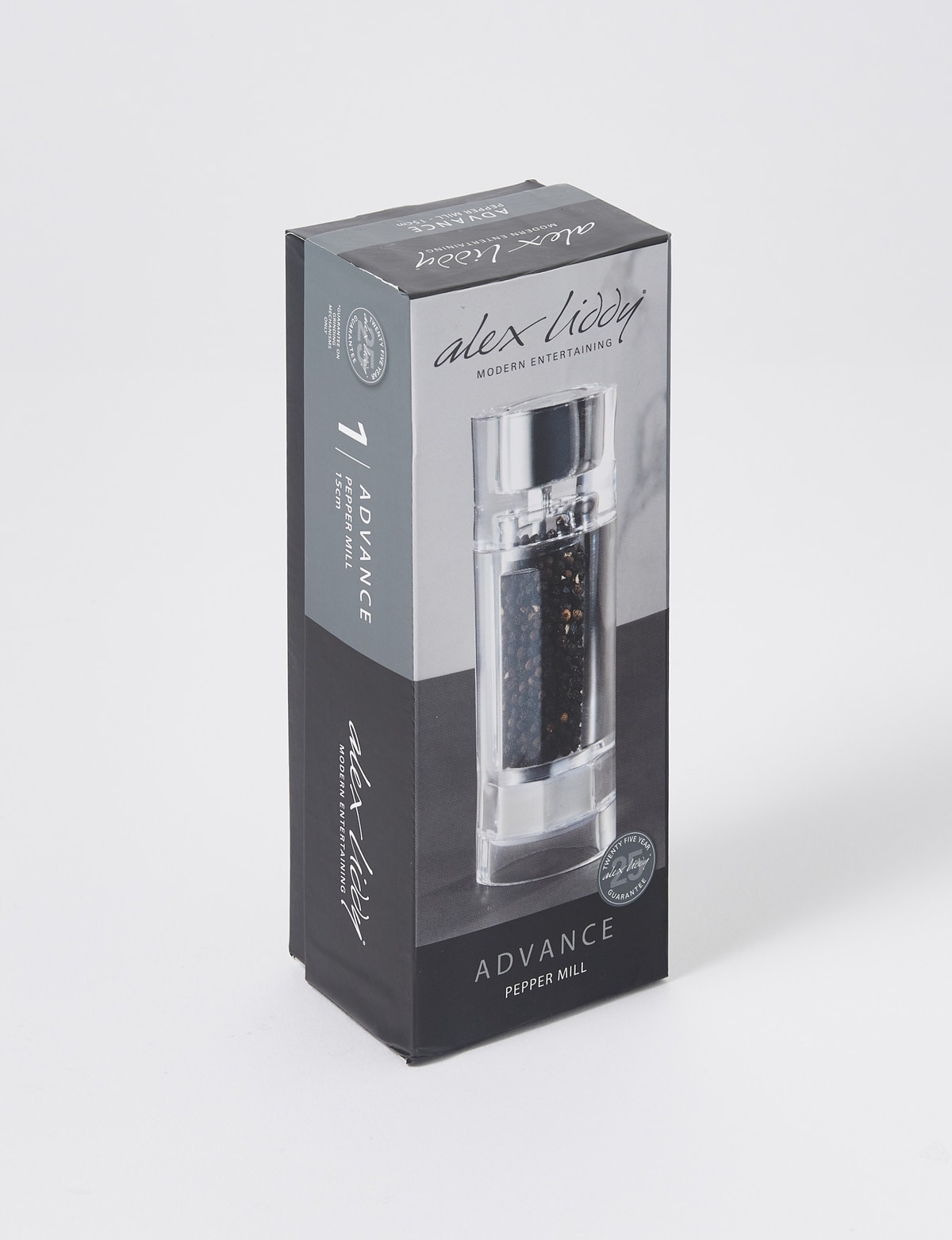 Alex Liddy Advance Pepper Mill, 15cm Kitchen Accessories