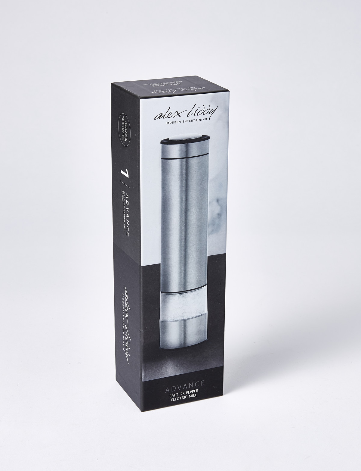 Alex Liddy Advance Salt & Pepper Electric Mill Kitchen Accessories
