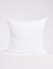 Haven Essentials 225TC Cotton Rich European Pillowcase, White product photo