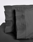 Haven Essentials 225TC Cotton Rich Standard Pillowcase, Pair, Charcoal product photo View 02 S