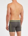 Jockey Performance Cotton Edge Midway Trunk, Grey product photo View 02 S