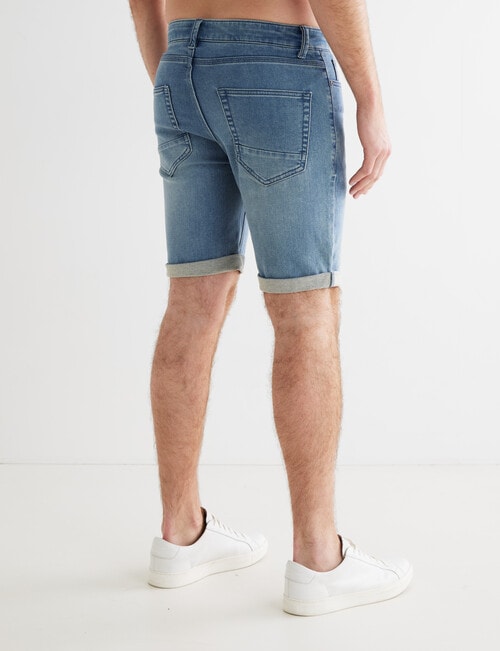 Tarnish Brooklyn Short, Light Blue product photo View 02 L