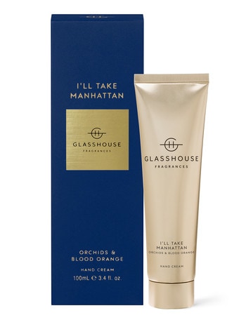 Glasshouse Fragrances I'll Take Manhattan Hand Cream, 100ml product photo