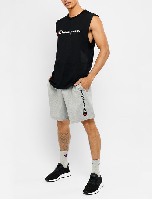 Champion Script Short, Grey product photo View 03 L