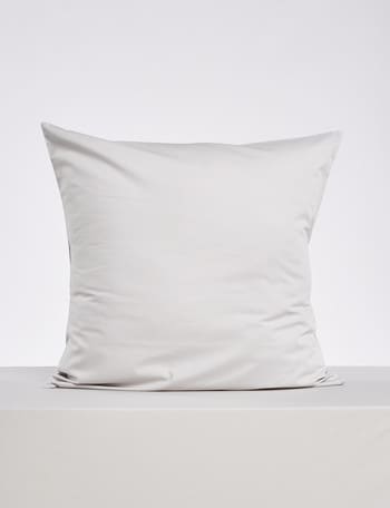 Haven Essentials 225TC Cotton Rich European Pillowcase, Silver product photo