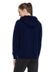 Champion Script Hoodie, Navy product photo View 02 S