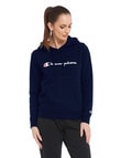 Champion Script Hoodie, Navy product photo