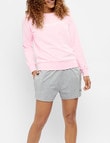 Champion Jersey Short, Oxford Heather product photo View 04 S
