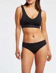Bonds Invisi Free Cuts Bikini Brief, Black product photo View 03 S