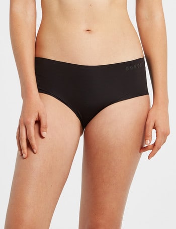Bonds Invisi Free Cuts Midi Brief, Black product photo