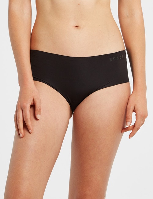 Bonds Invisi Free Cuts Midi Brief, Black product photo