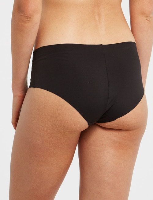 Bonds Invisi Free Cuts Midi Brief, Black product photo View 02 L