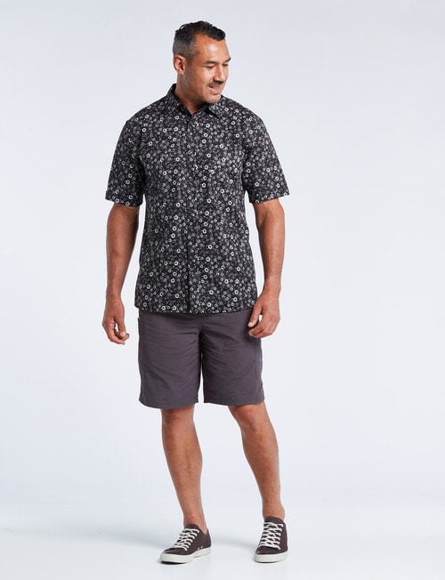 Kauri Trail Camino Short, Charcoal product photo View 03 L