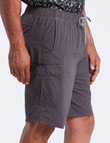 Kauri Trail Camino Short, Charcoal product photo View 04 S