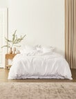 Domani Toscana Duvet Cover, White product photo