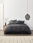 Domani Toscana Duvet Cover, Slate product photo