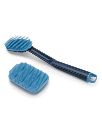 Joseph Joseph CleanTech Brush & Scrubber Set, Blue product photo