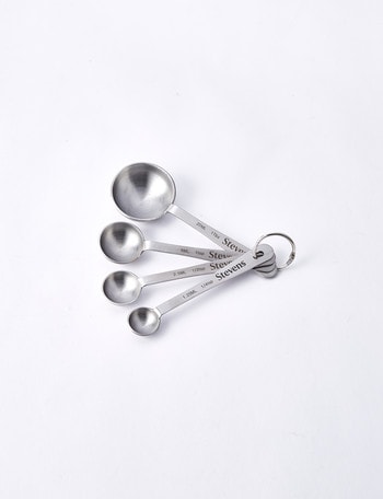 Stevens Stainless Steel Measuring Spoons, Set-of-4 product photo