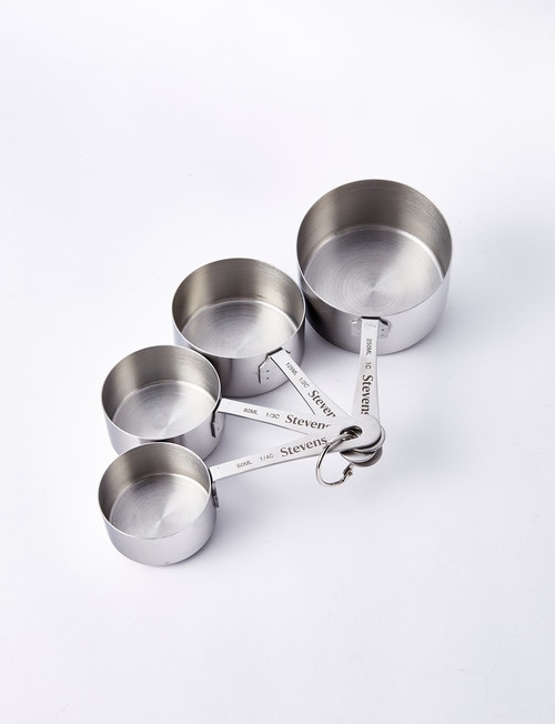 Stevens Stainless Steel Measuring Cups, Set-of-4 product photo View 02 L