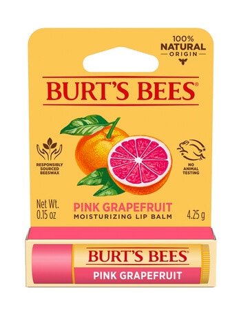 Burts Bees Lip Balm, Pink Grapefruit product photo