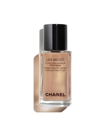 CHANEL LES BEIGES HIGHLIGHTING FLUID Sheer Fluid Highlighter For A Luminous Healthy Glow For Face and Body product photo