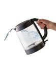 Russell Hobbs 1.7L Brooklyn Glass Kettle, Black, RHK172BCH product photo View 03 S