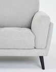 LUCA Furniture Hendrix Fabric Chair, Silver product photo View 04 S