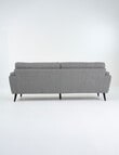 LUCA Furniture Hendrix Fabric 3 Seater Sofa product photo View 05 S